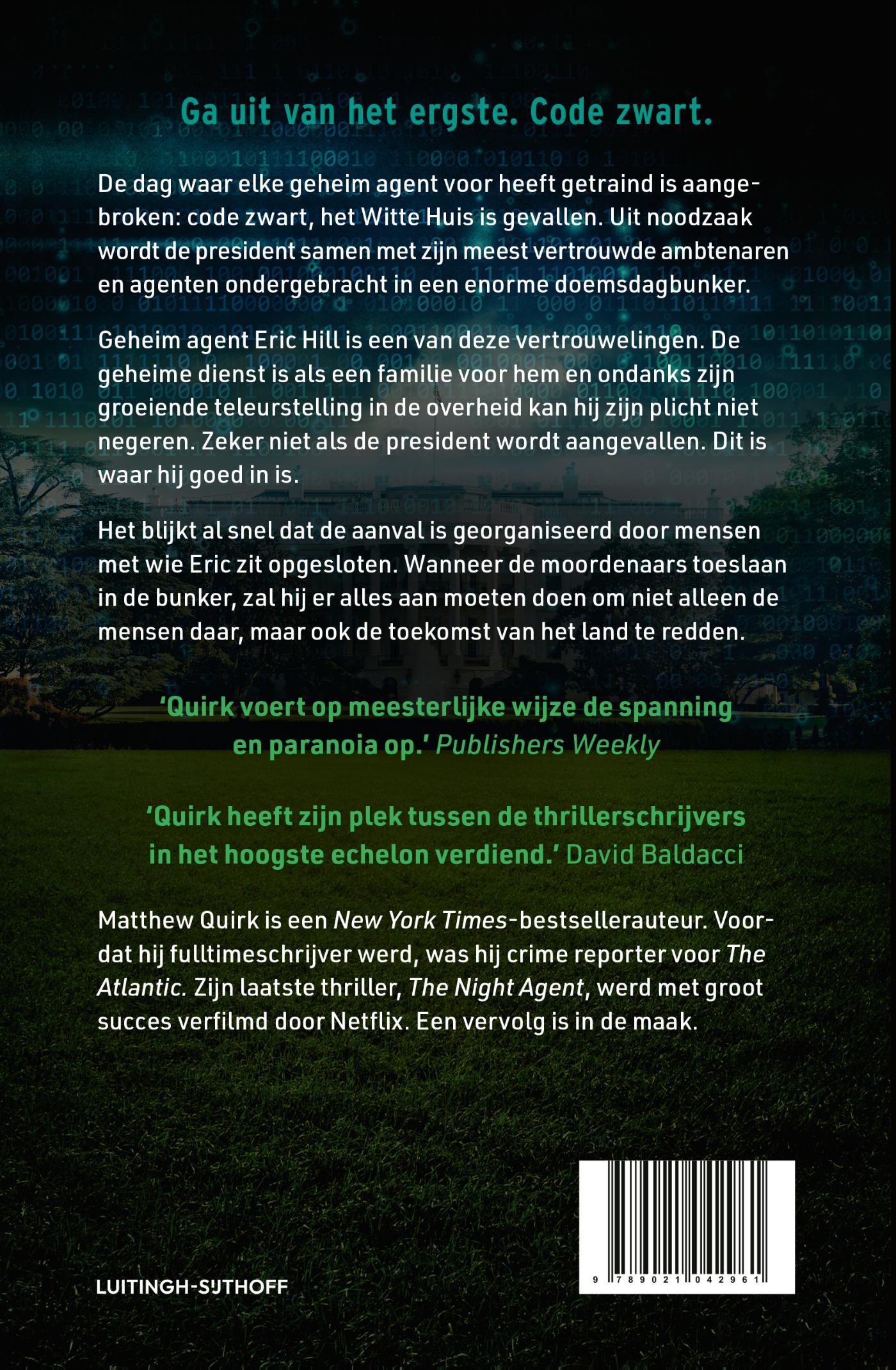 Achterkant van Interne dreiging