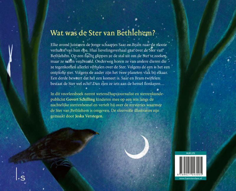 Achterkant van Saar en Bram op zoek naar de Ster