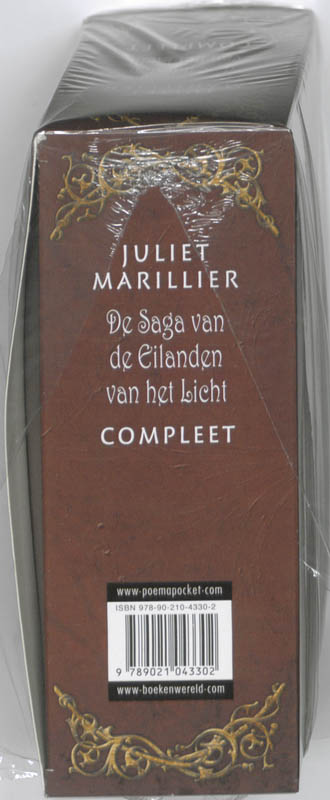 Achterkant van Saga van de Eilanden van het Licht - cassette