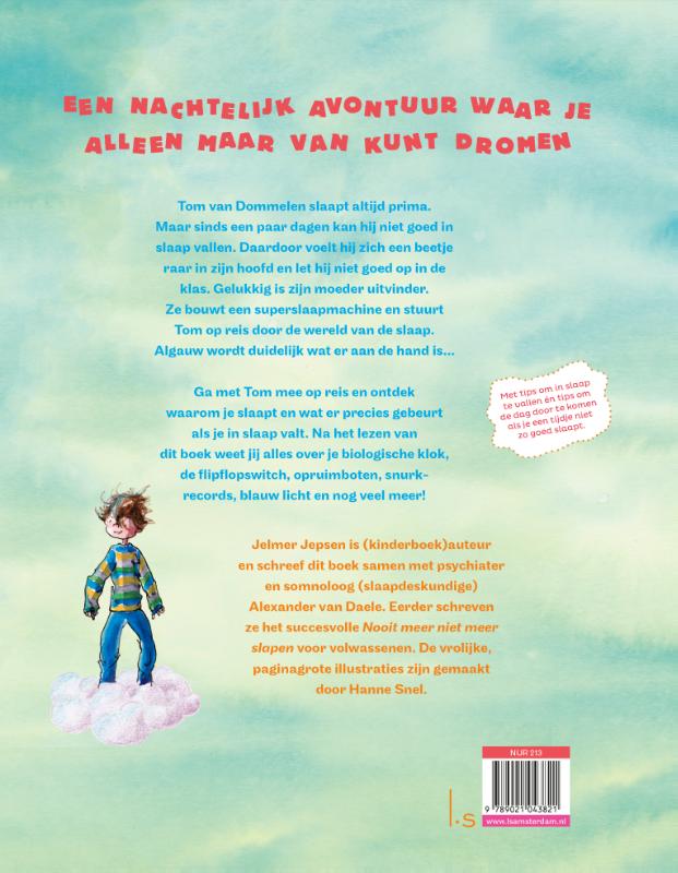 Achterkant van De superslaapmachine
