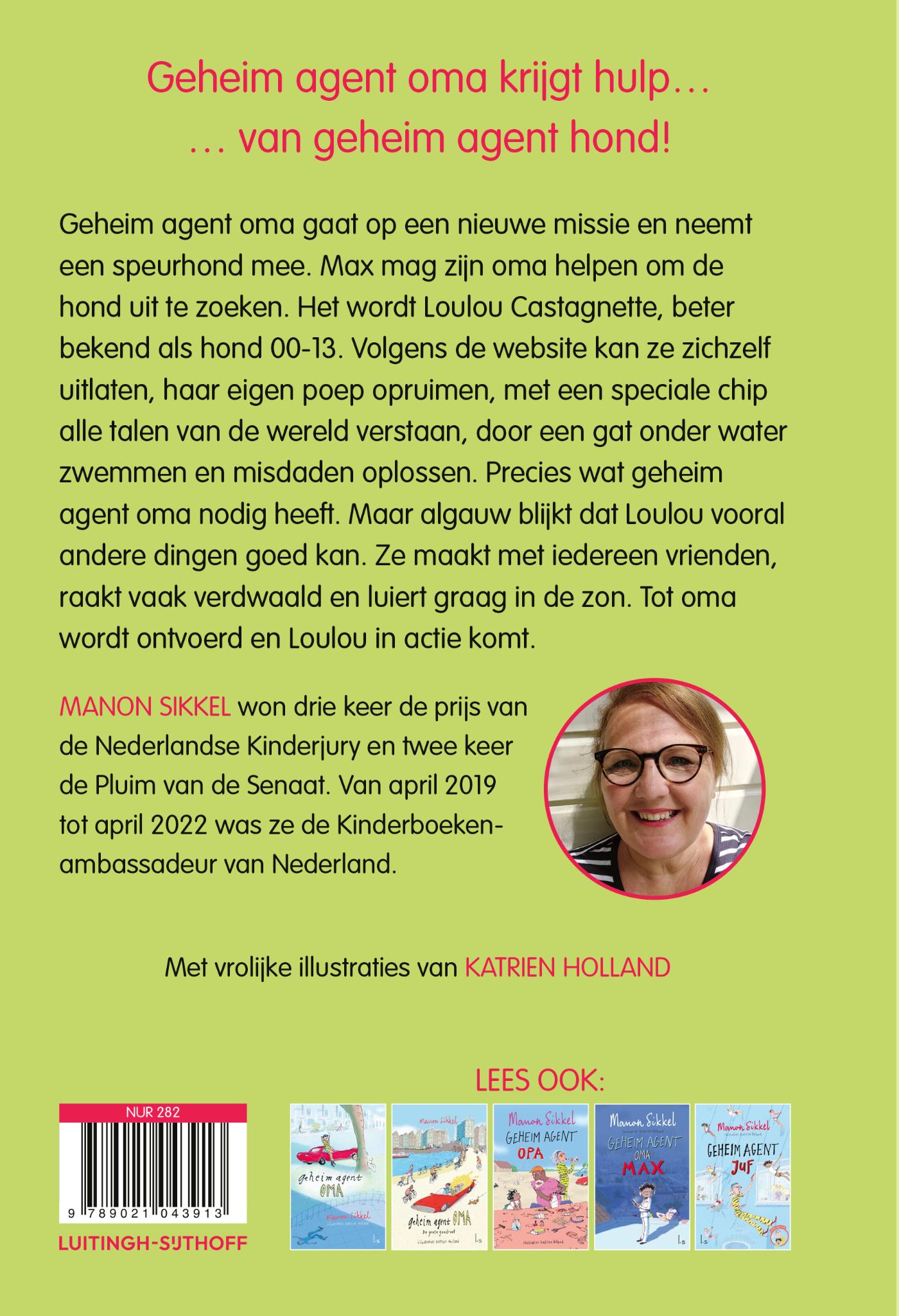 Achterkant van Geheim agent hond