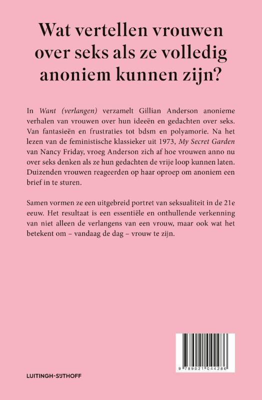 Achterkant van Want (verlangen)