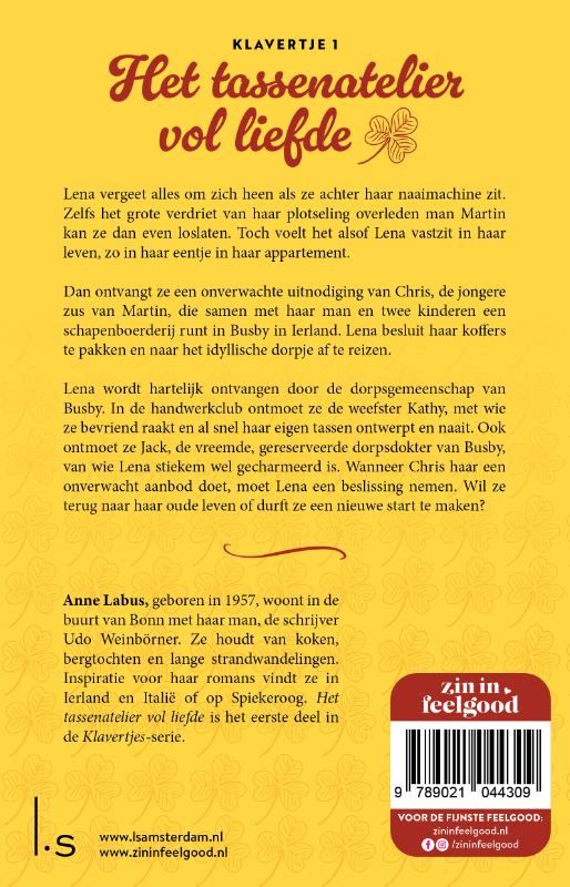 Achterkant van Het tassenatelier vol liefde