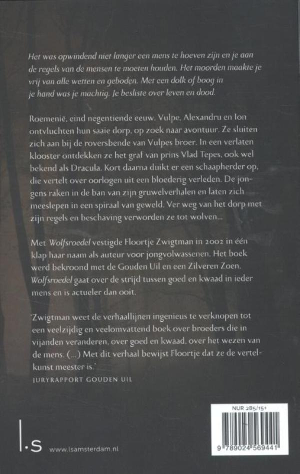 Achterkant van Wolfsroedel