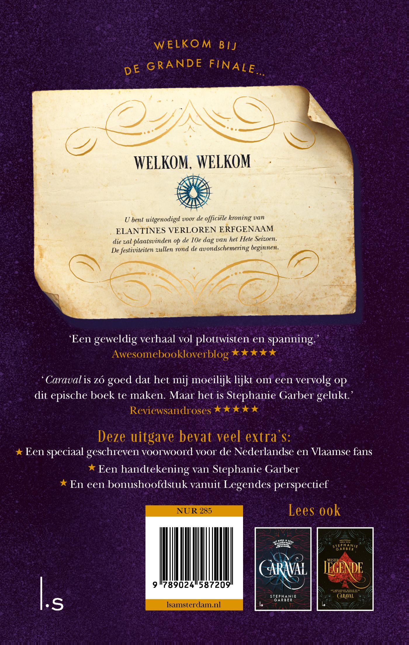 Achterkant van Finale