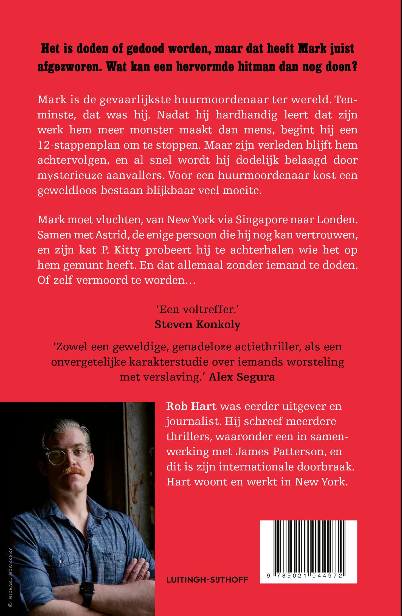 Achterkant van Huurmoordenaars Anonymous