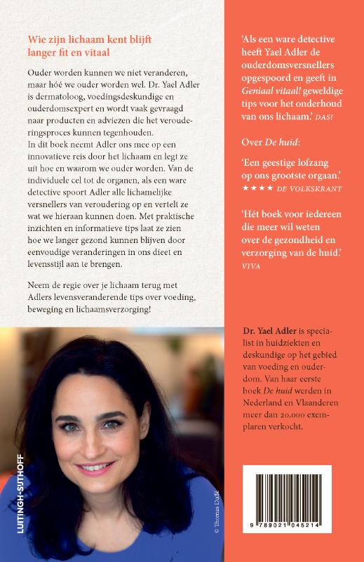 Achterkant van Geniaal vitaal