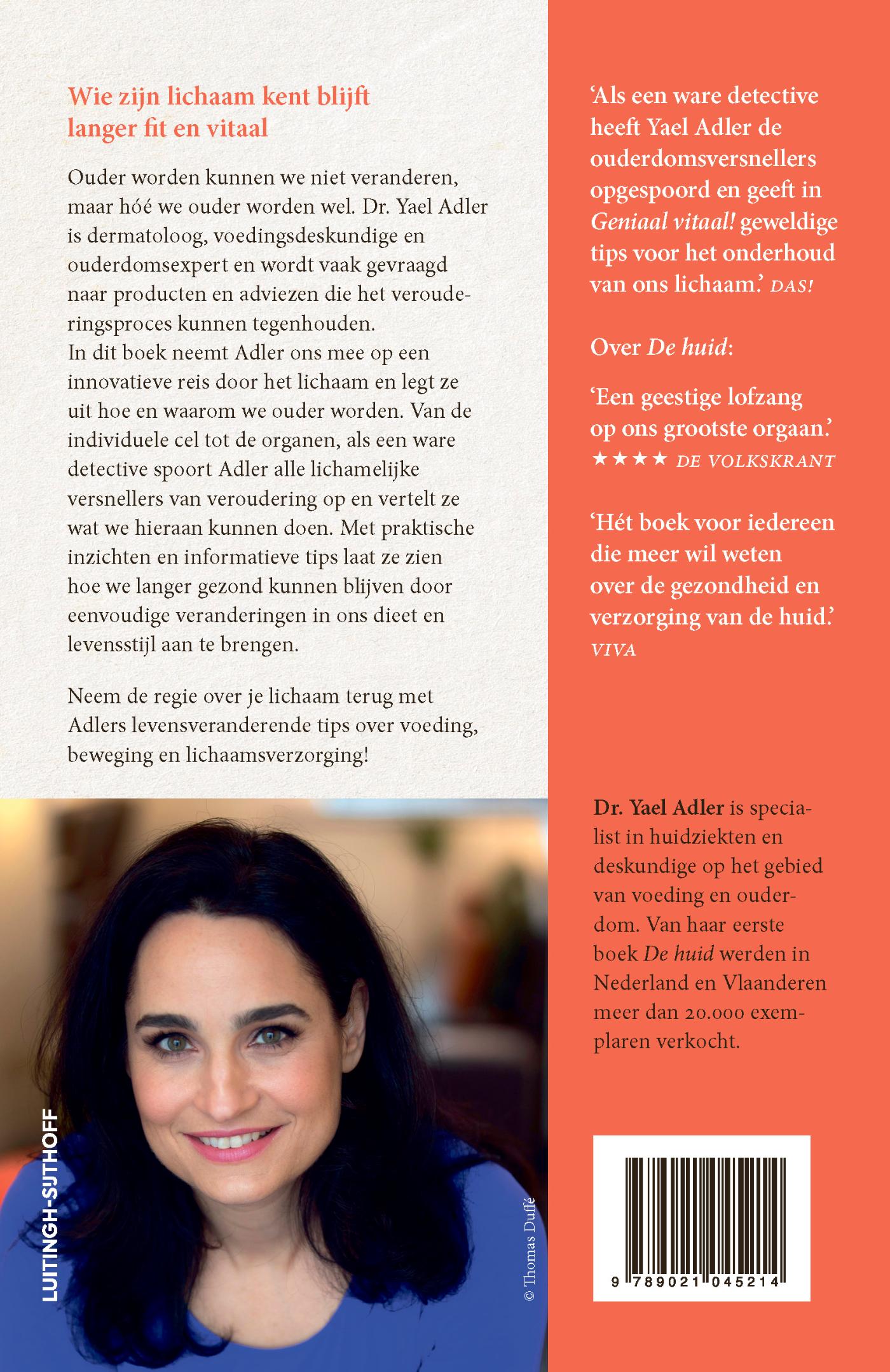 Achterkant van Geniaal vitaal