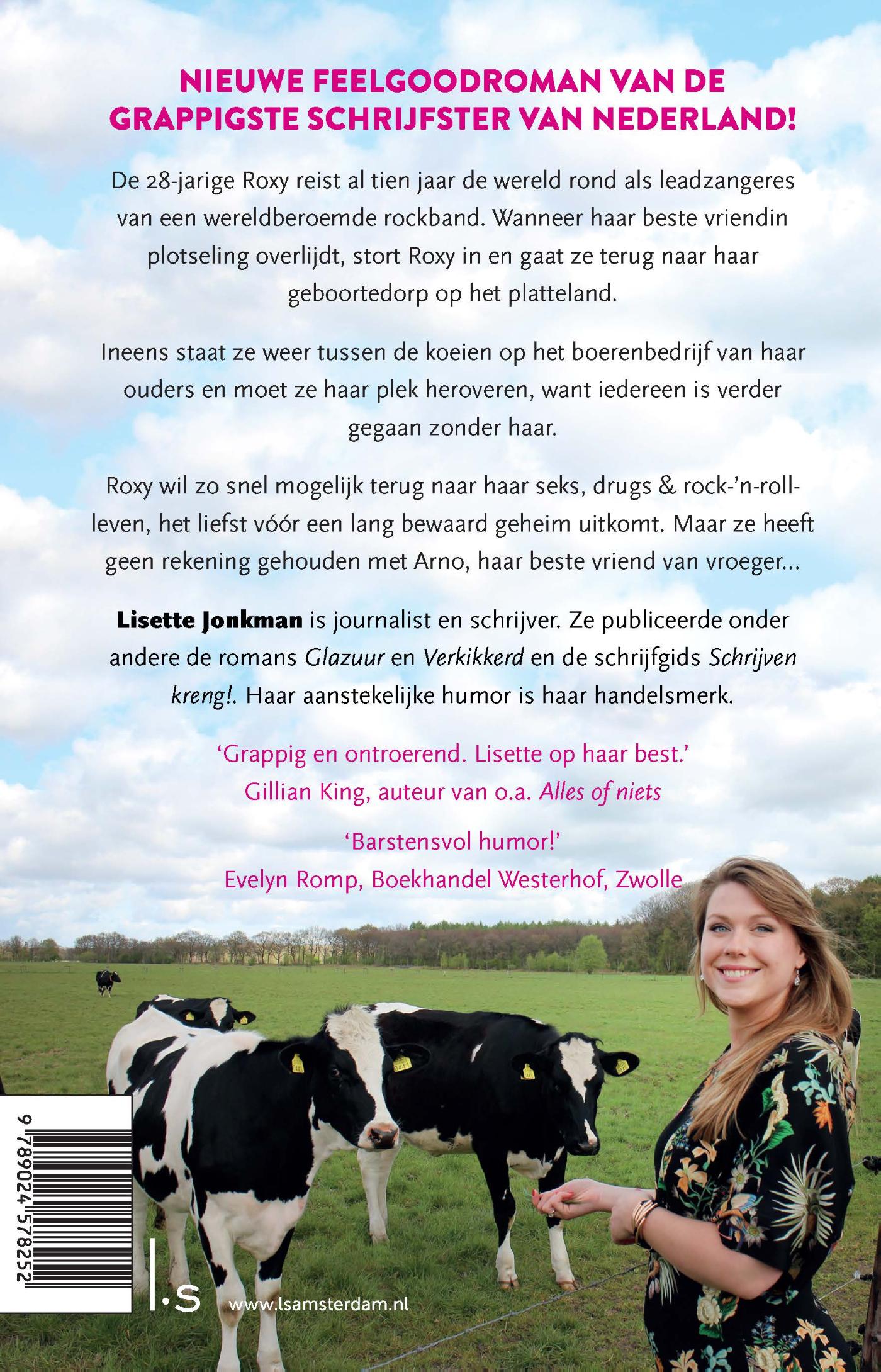 Achterkant van Helemaal het einde
