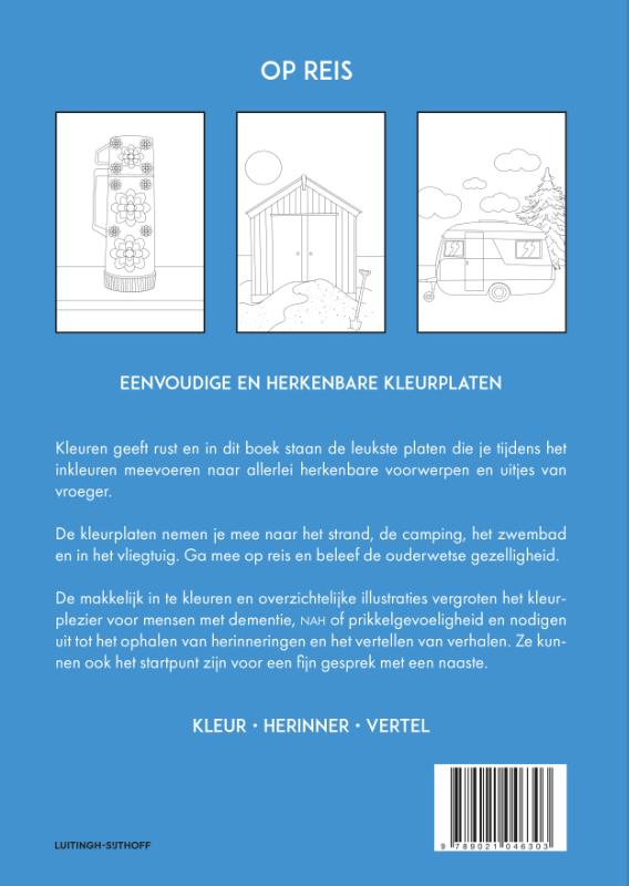 Achterkant van Op reis