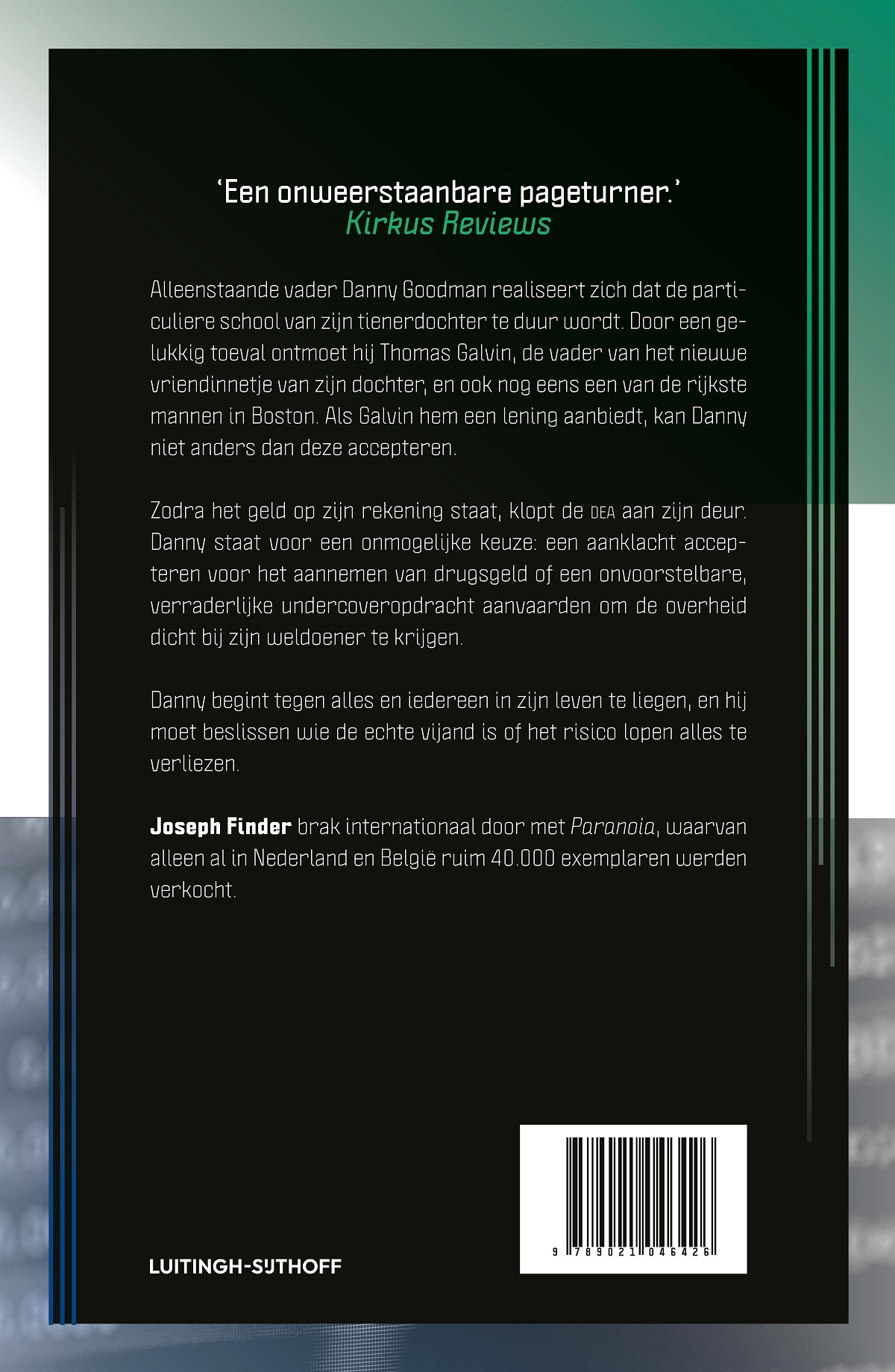 Achterkant van Verdacht