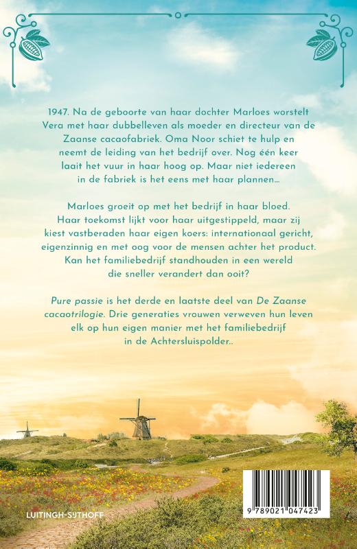 Achterkant van Pure passie