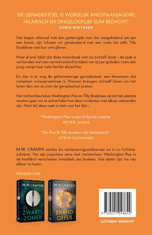 Achterkant van De genadestoel