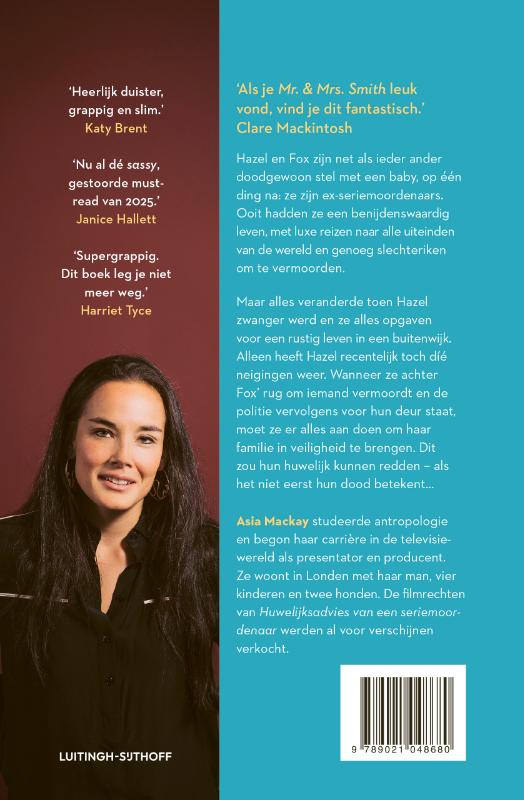 Achterkant van Huwelijksadvies van een seriemoordenaar