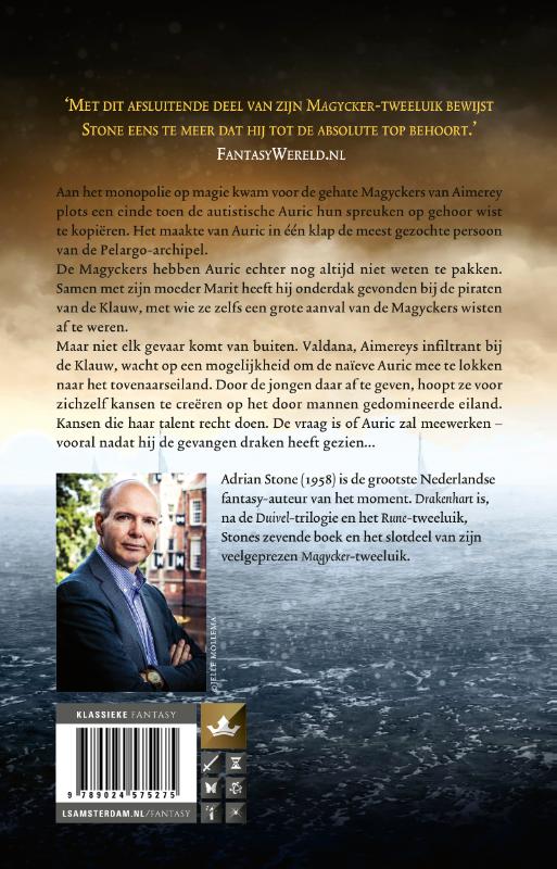 Achterkant van Drakenhart