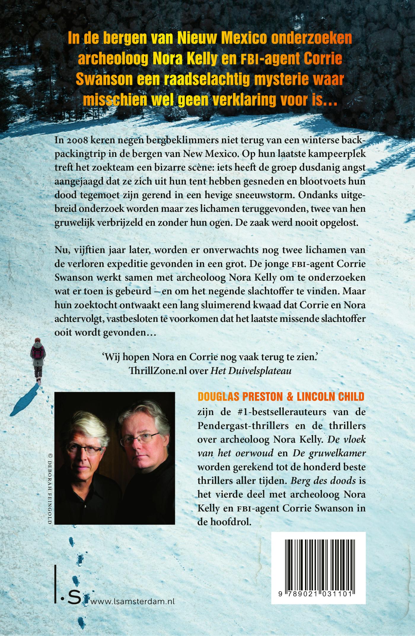 Achterkant van Berg des doods