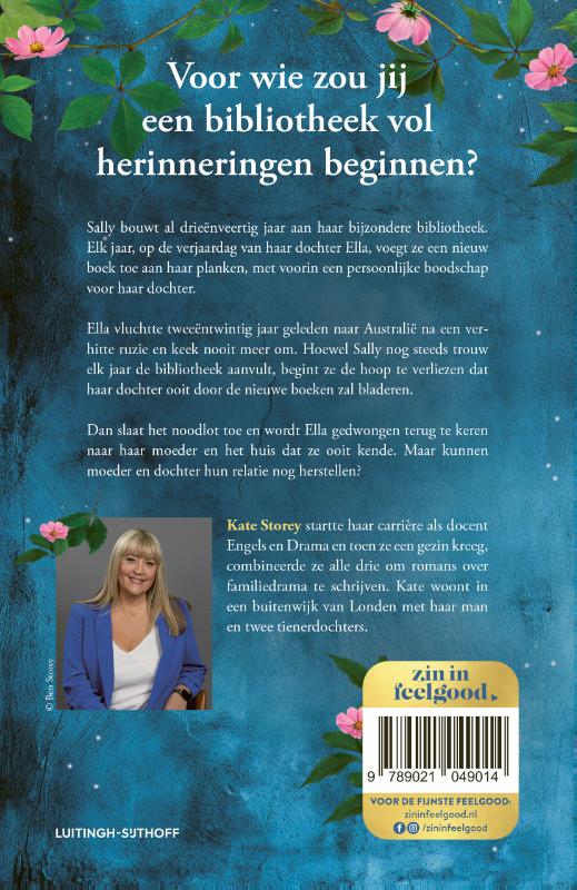 Achterkant van De bibliotheek vol herinneringen