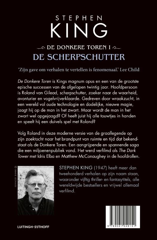 Achterkant van De scherpschutter