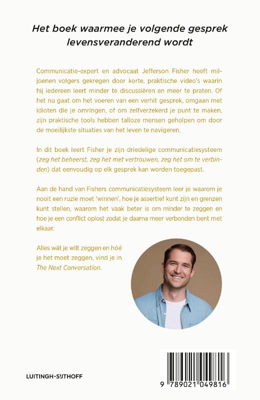 Achterkant van The Next Conversation