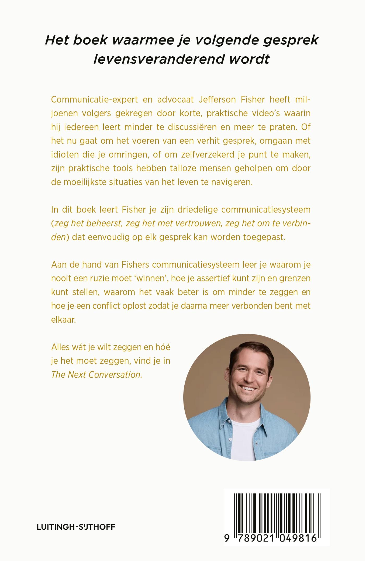 Achterkant van The Next Conversation
