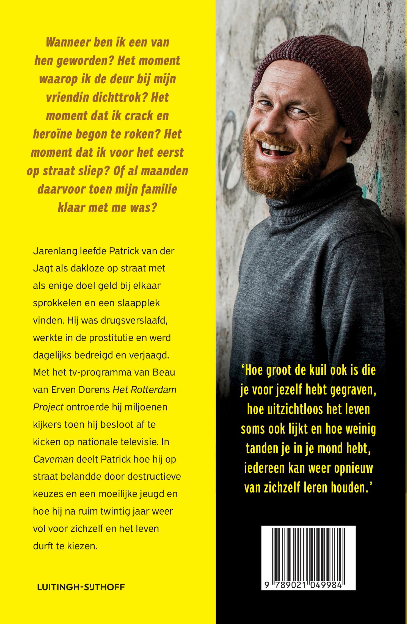 Achterkant van Caveman