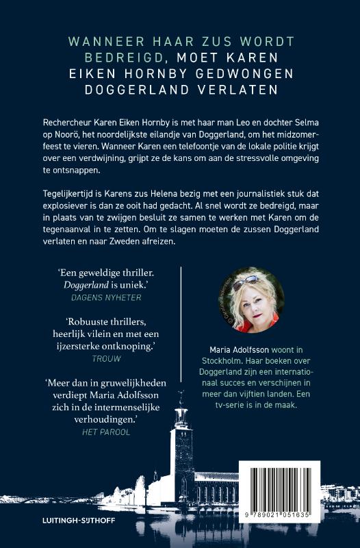 Achterkant van Stil als het graf