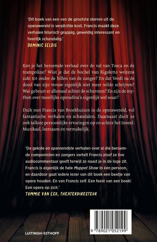 Achterkant van Schandalig mooie opera