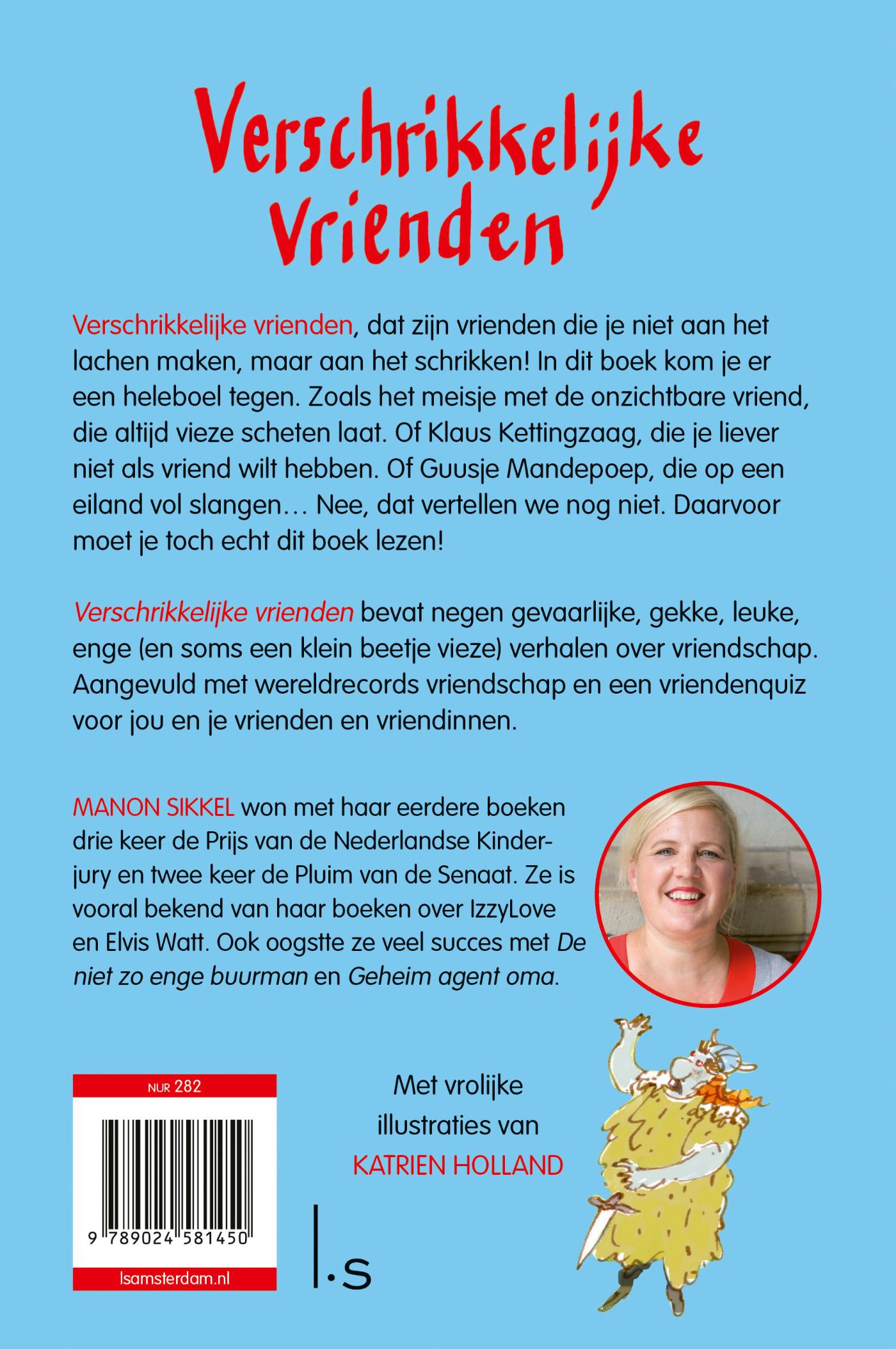 Achterkant van Verschrikkelijke vrienden