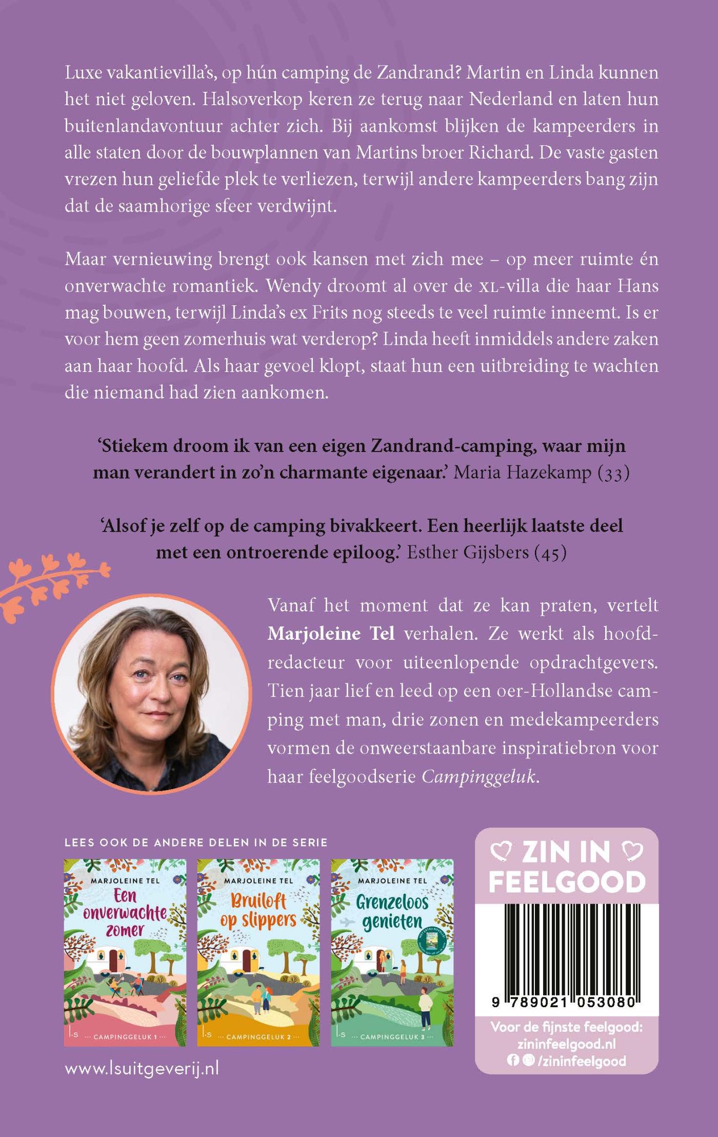 Achterkant van Zomerhuis voor jou en mij