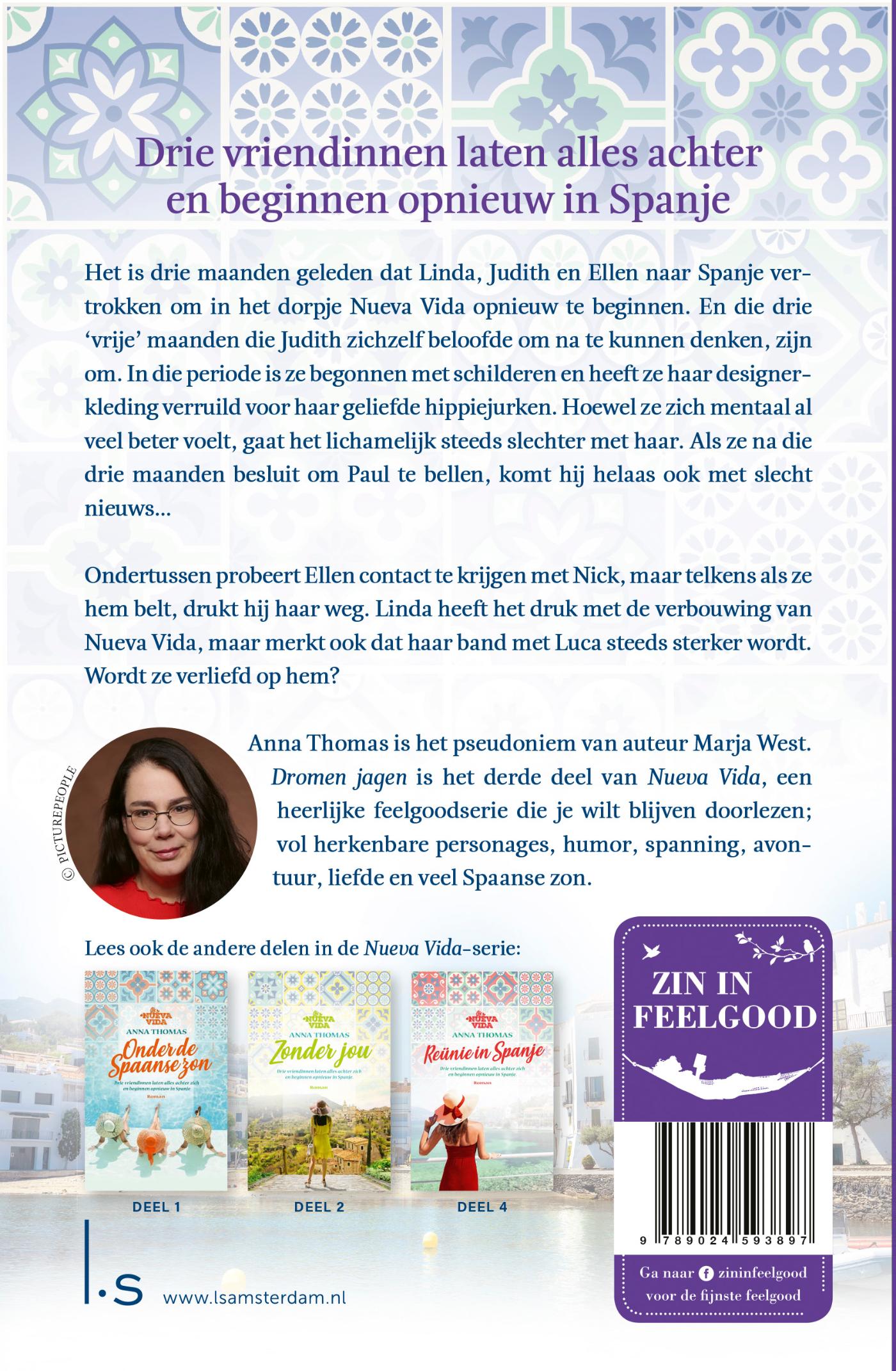 Achterkant van Dromen jagen