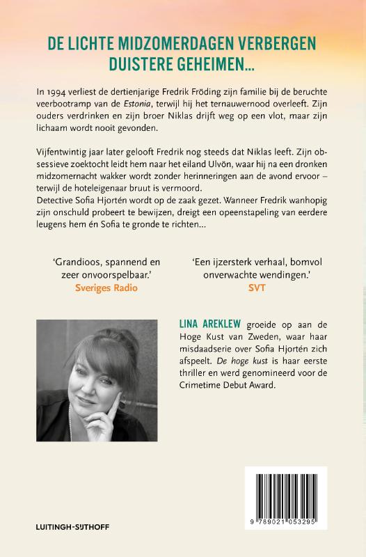 Achterkant van De hoge kust