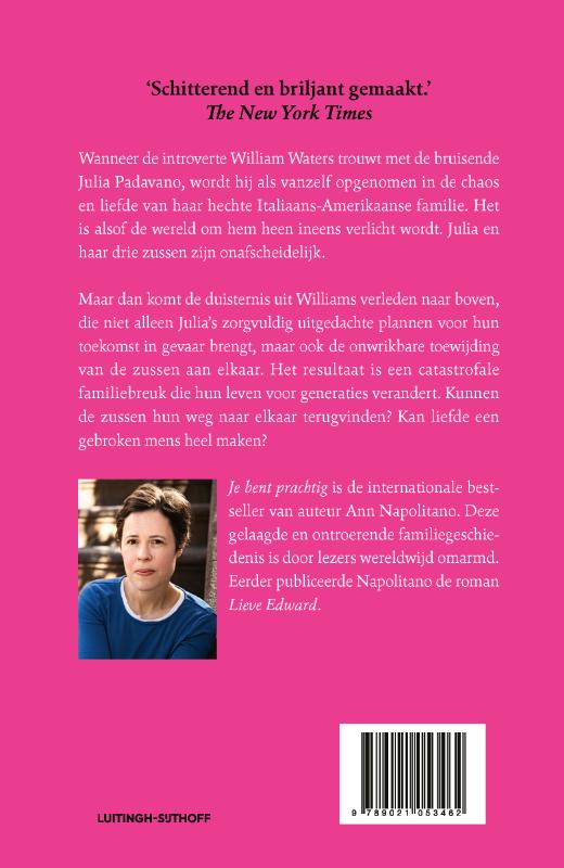 Achterkant van Je bent prachtig