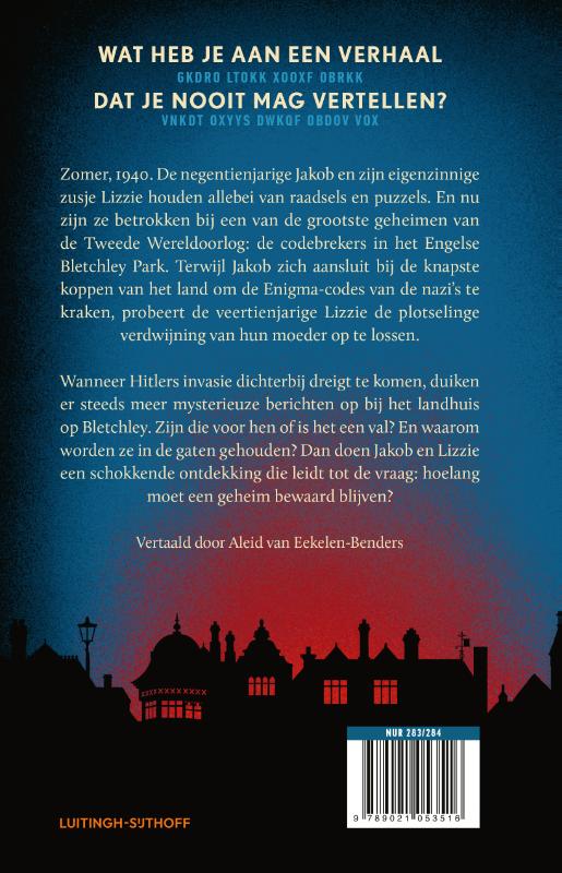 Achterkant van Het raadsel van Bletchley Park