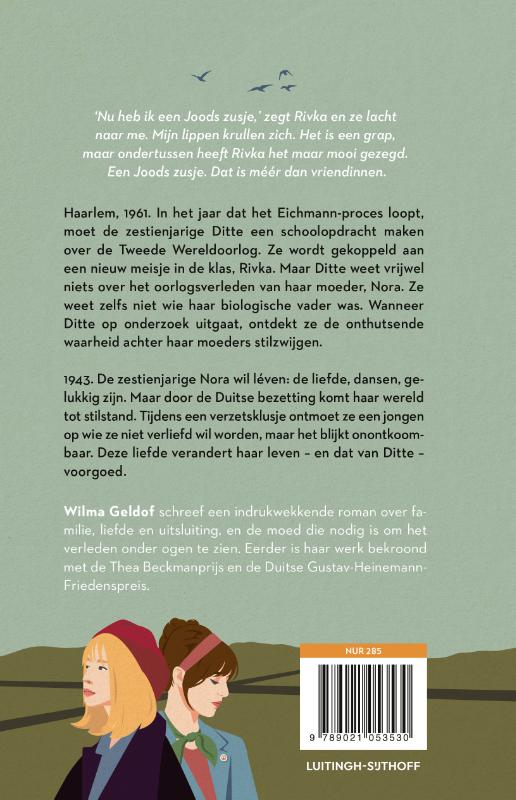 Achterkant van Het meisje dat er niet mocht zijn