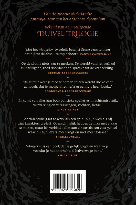 Achterkant van Magycker