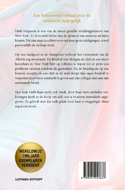 Achterkant van De weddingplanner