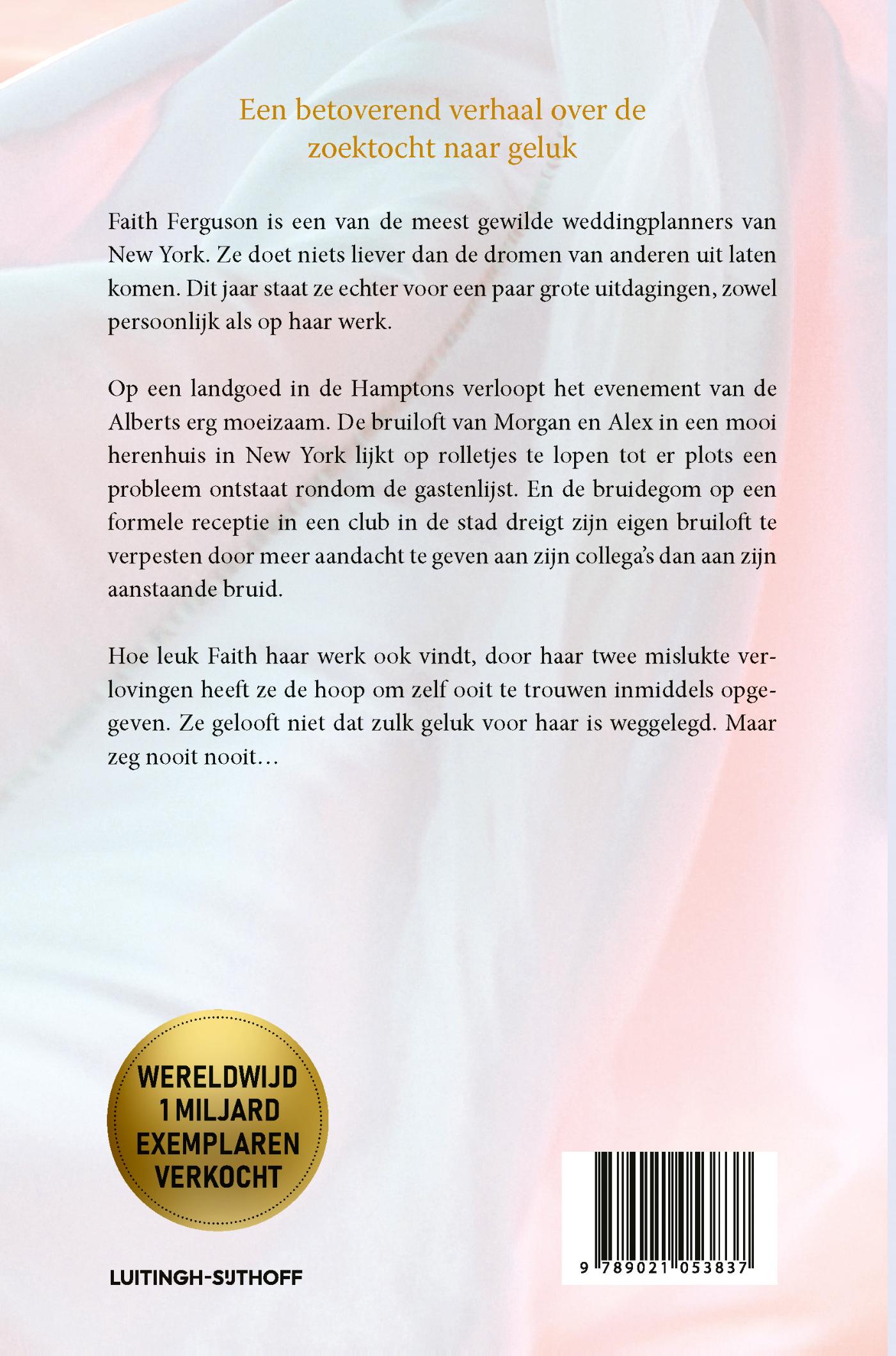 Achterkant van De weddingplanner