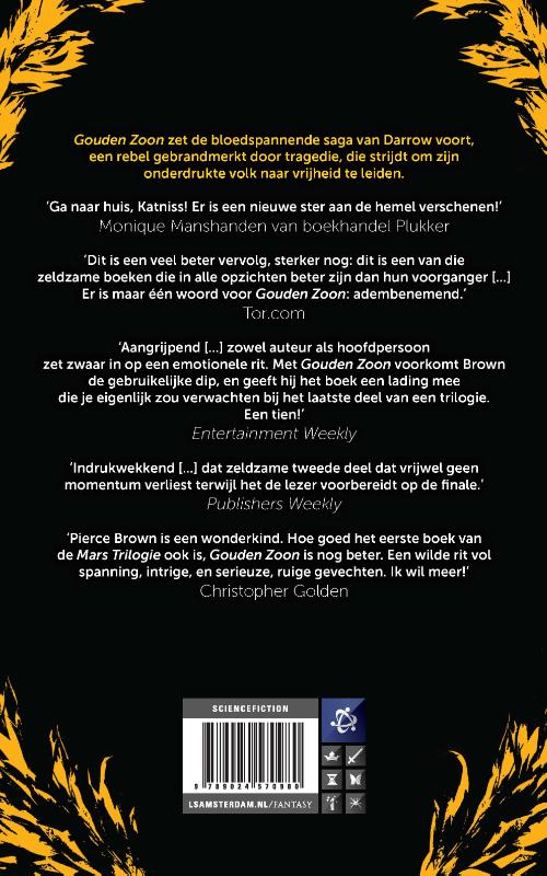 Achterkant van Gouden zoon