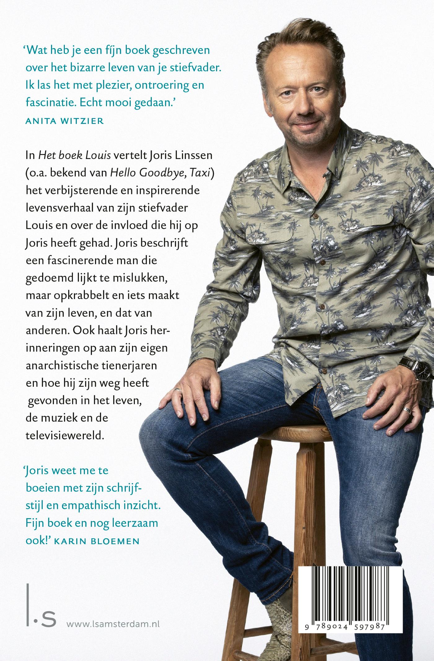 Achterkant van Het boek Louis