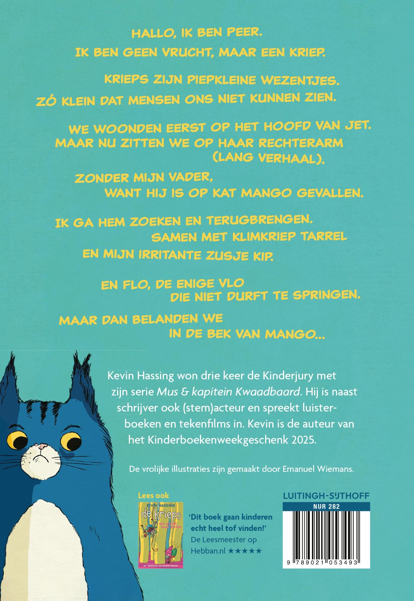 Achterkant van Van voor naar achter