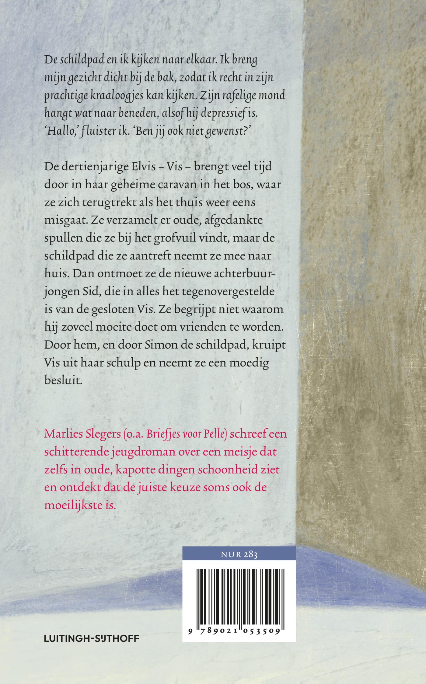 Achterkant van Schildpadmeisje