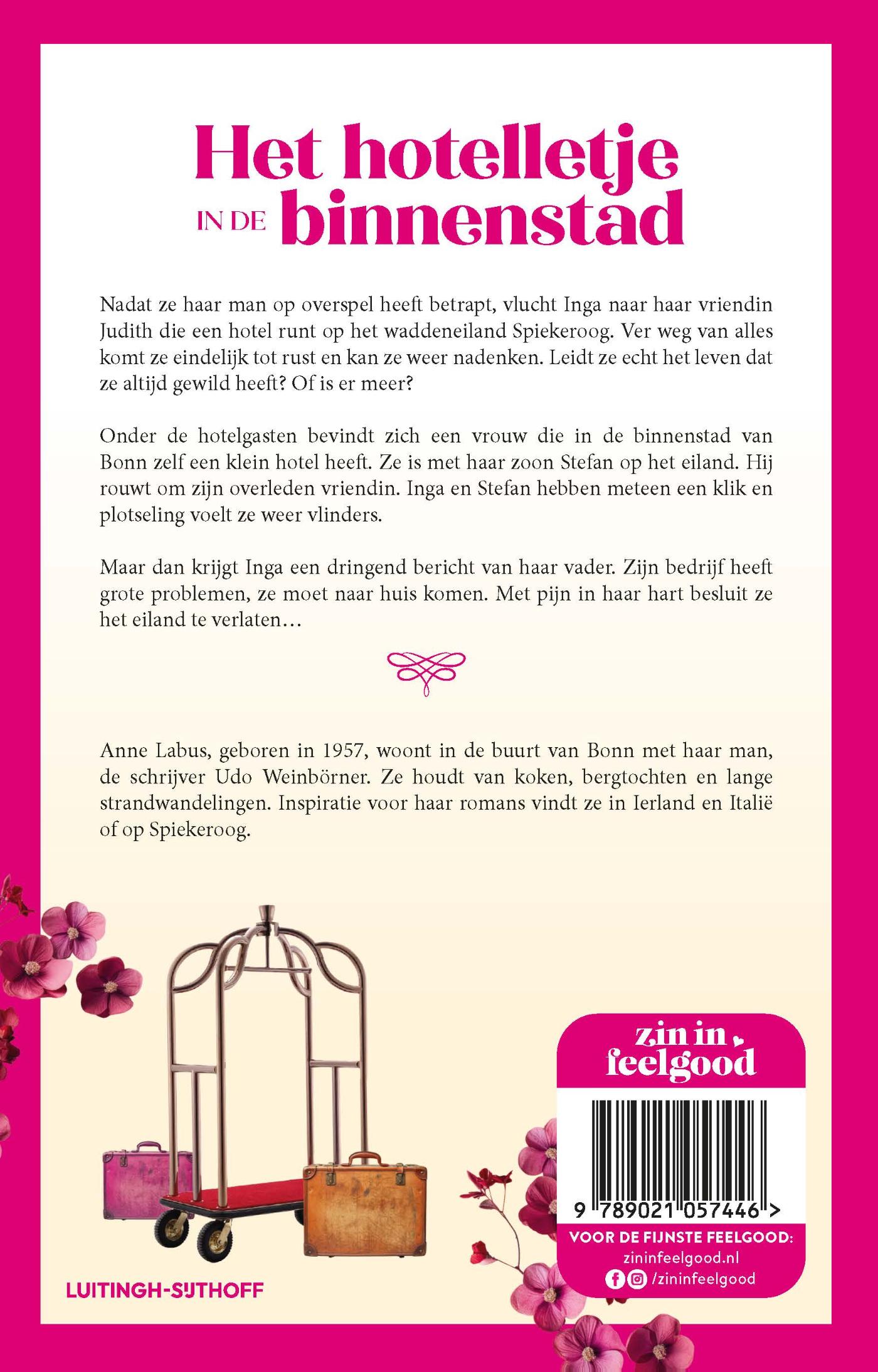 Achterkant van Het hotelletje in de binnenstad