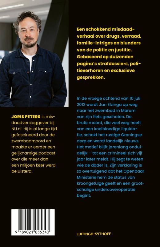 Achterkant van De zwembadmoord