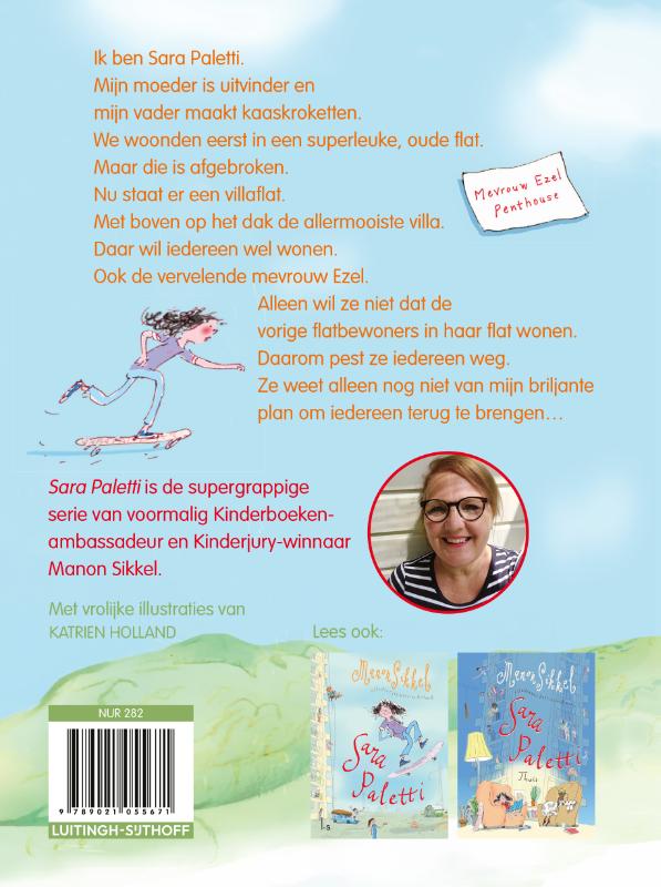 Achterkant van De villaflat