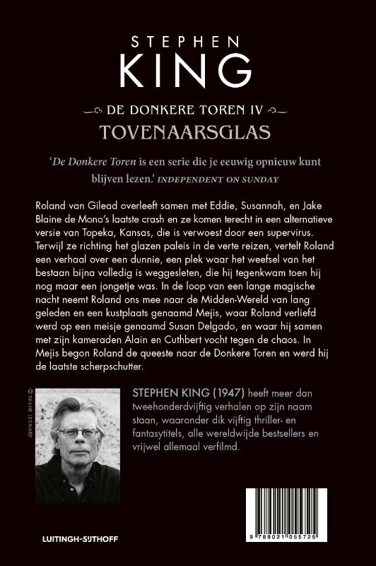 Achterkant van Tovenaarsglas