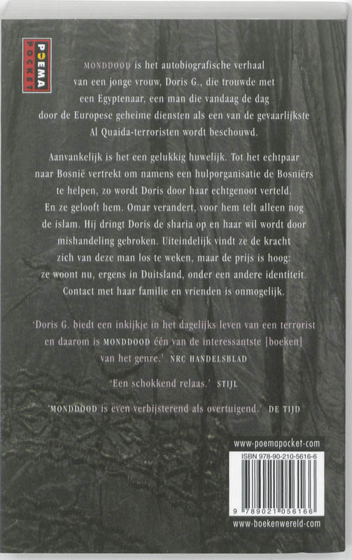 Achterkant van Monddood