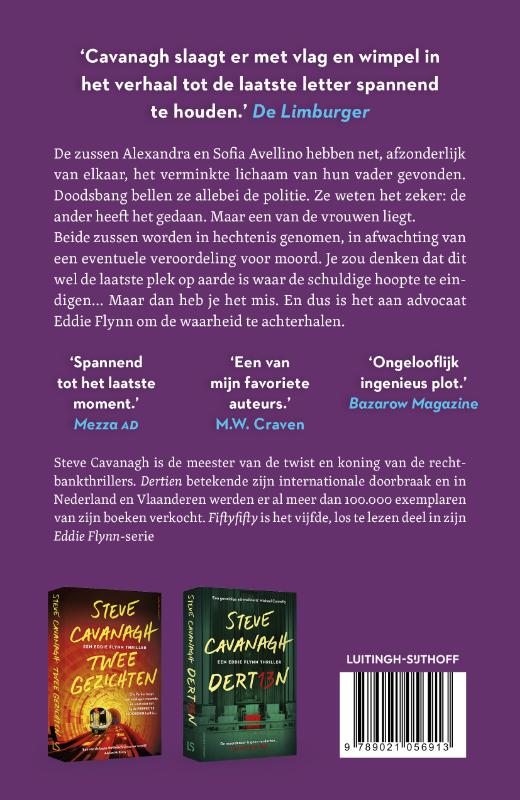Achterkant van Fiftyfifty