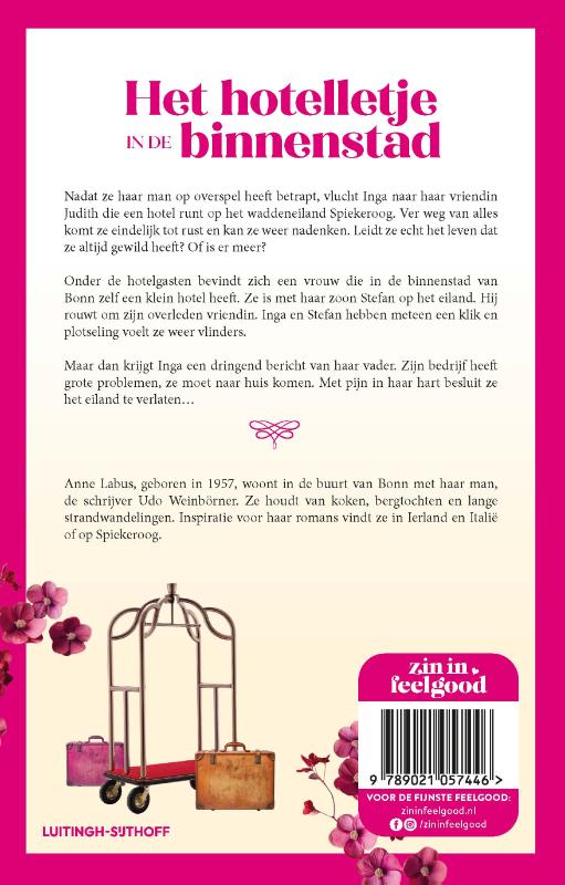 Achterkant van Het hotelletje in de binnenstad