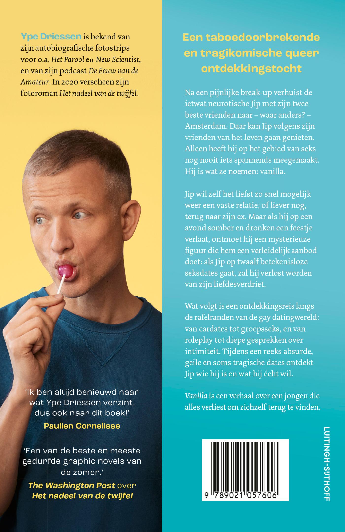 Achterkant van Vanilla