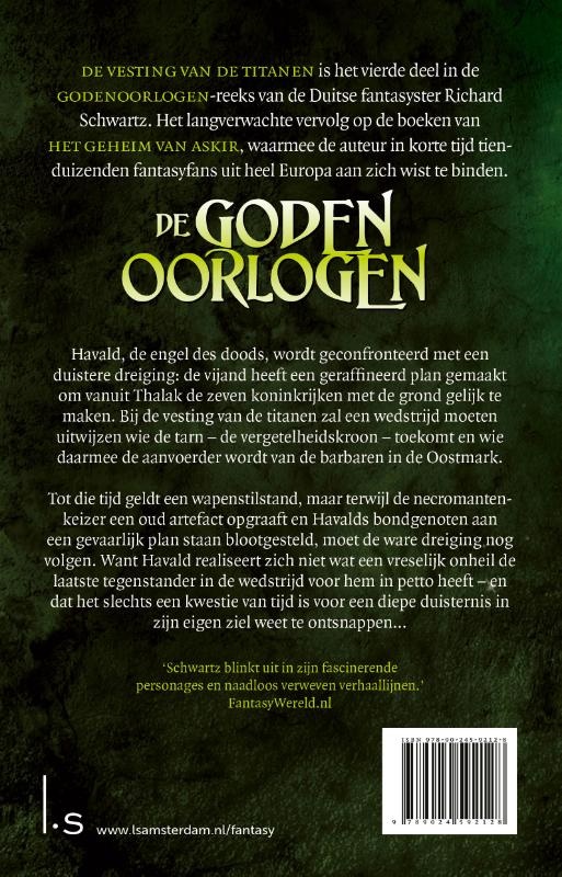 Achterkant van De vesting van de Titanen